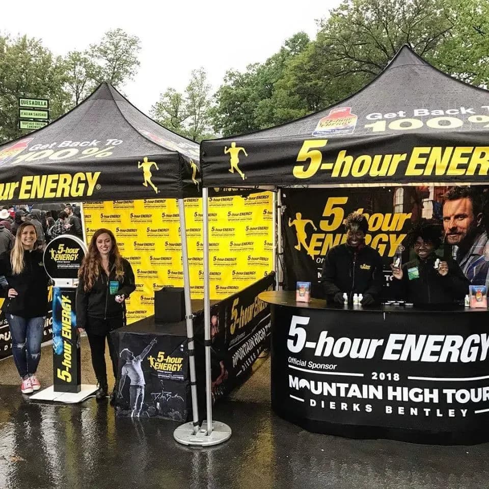 Outdoor Event Booth Set